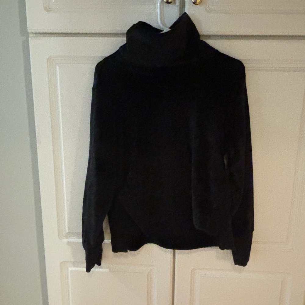 Athleta velvet turtleneck sweater